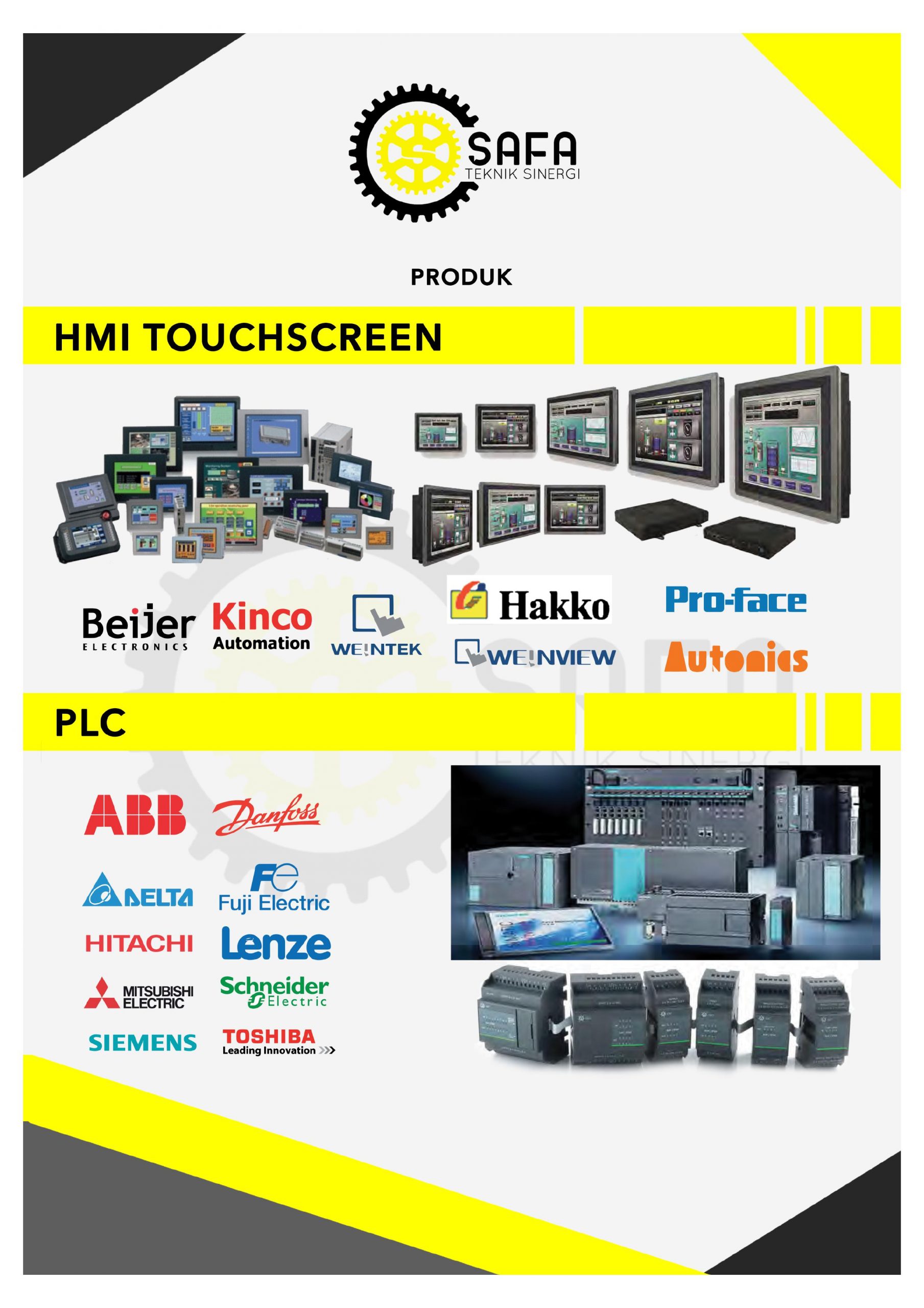 HMI Touchscreen & PLC